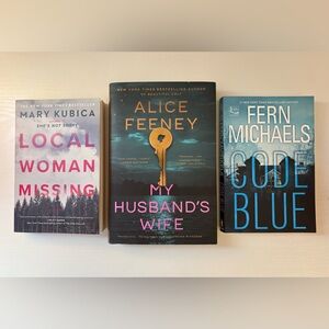 Psychological Thriller Book Bundle Mary Kubica Alice Feeney 3 Books